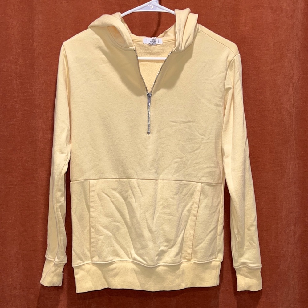 Half zip hoodie